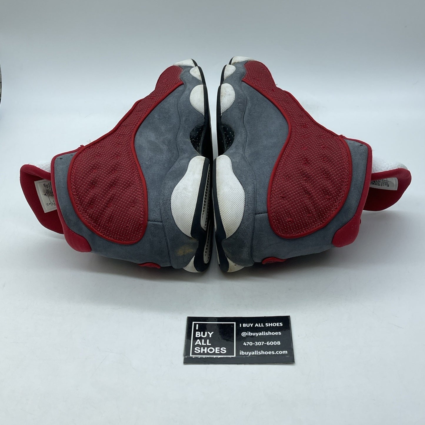 Size 8 - Jordan 13 Gym Red Flint Grey White Suede Leather (DJ5982600)