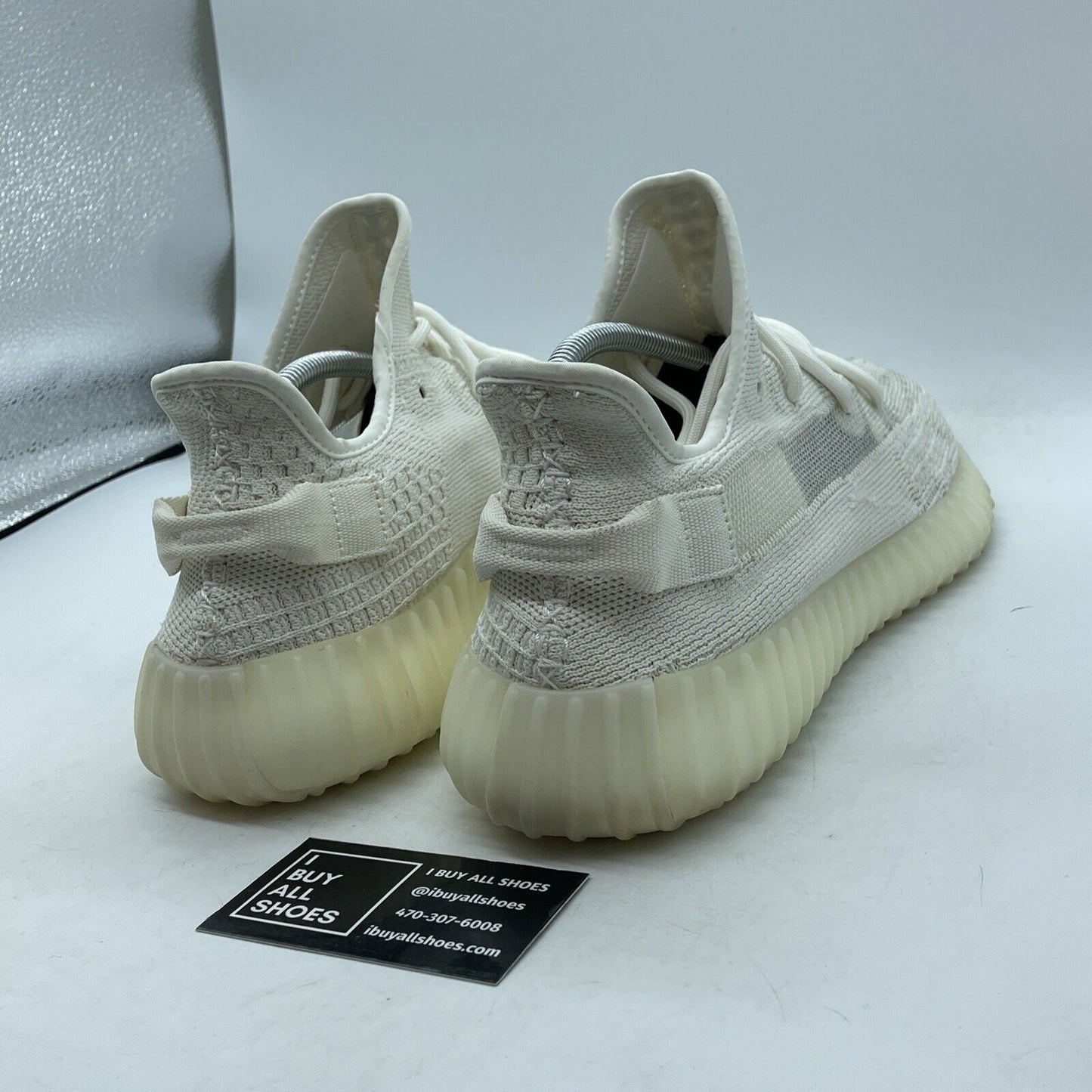 Size 11 - adidas Yeezy Boost 350 V2 Low Bone White Suede (HQ6316)