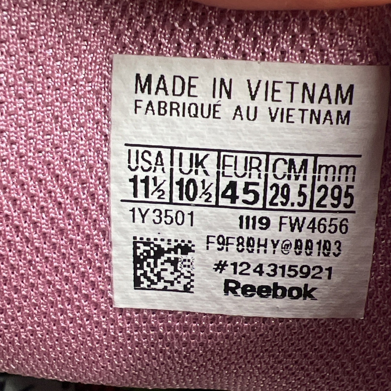 Size 11.5 - Reebok Tom & Jerry x InstaPump Fury Tom (FW4656)
