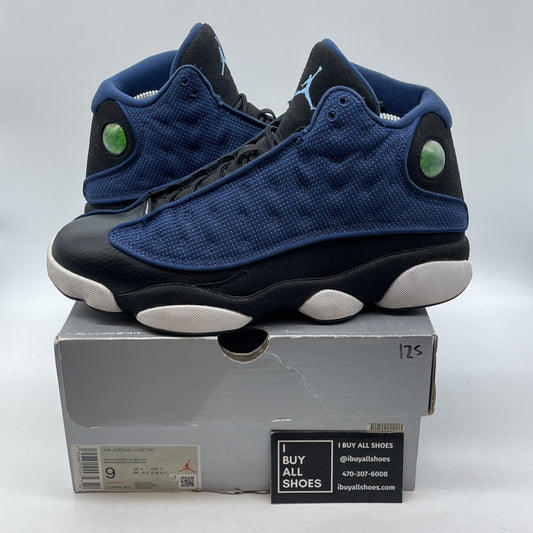 Size 9 - Jordan 13 Navy 2022 Black Suede Leather (DJ5982-400)