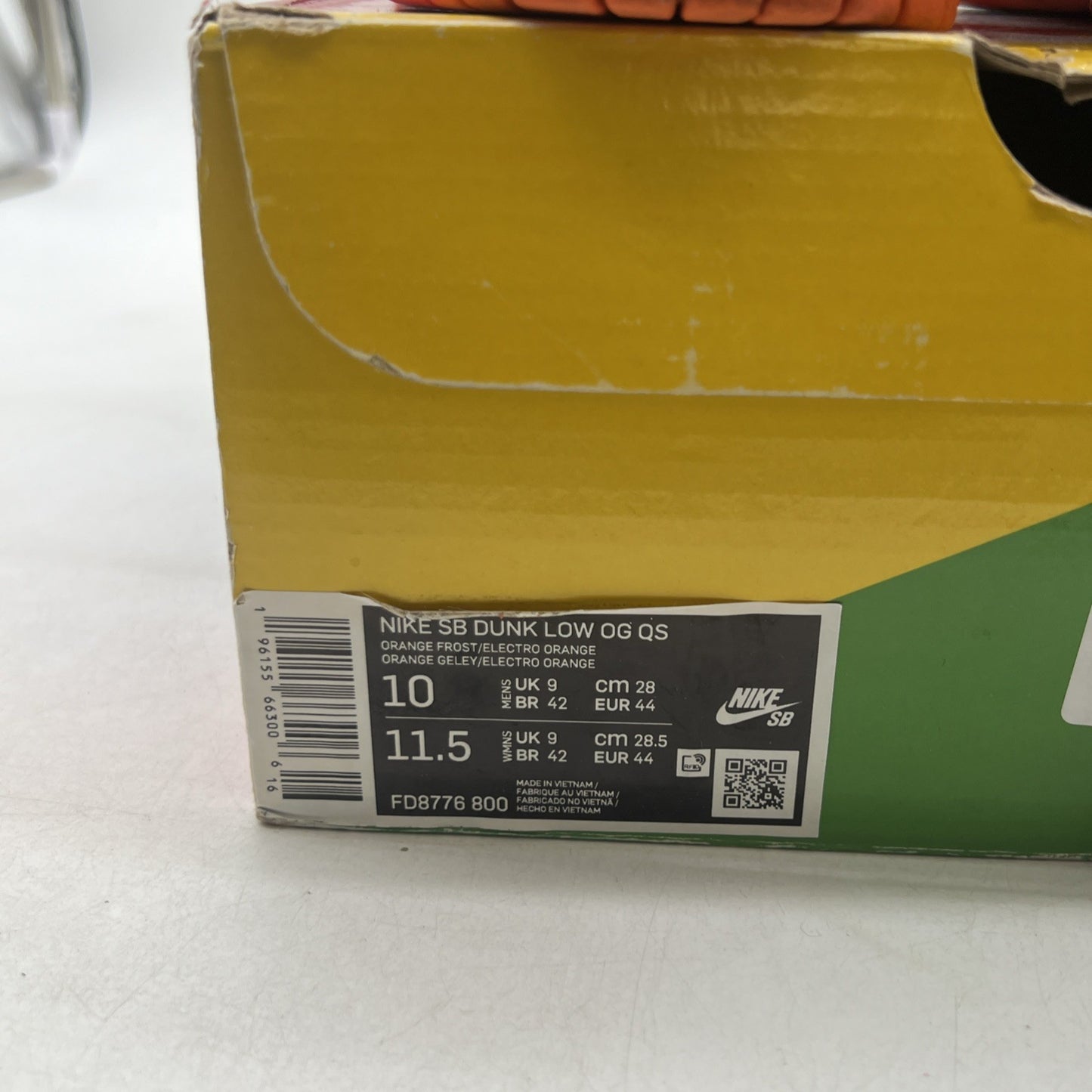 Size 10 - Nike Dunk Low SB x Concepts Orange Lobster (FD8776-800)