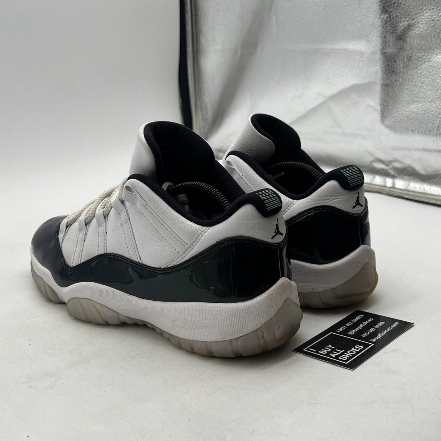 Size 11 - Air Jordan 11 Retro Low Emerald (528895-145)