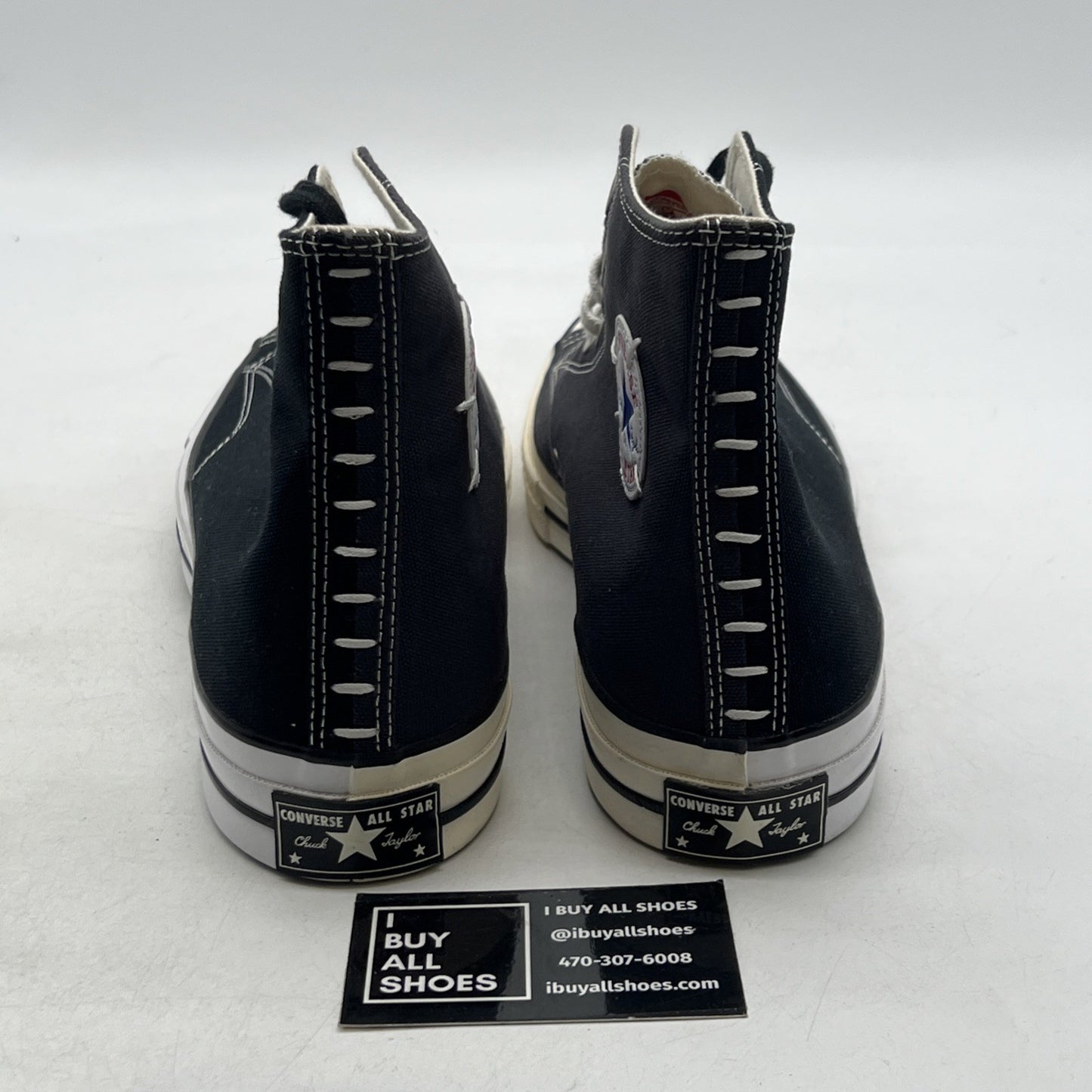 Size 12 - Converse × Slam Jam Chuck 70 Reconstructed Black Hi Top (164555C)