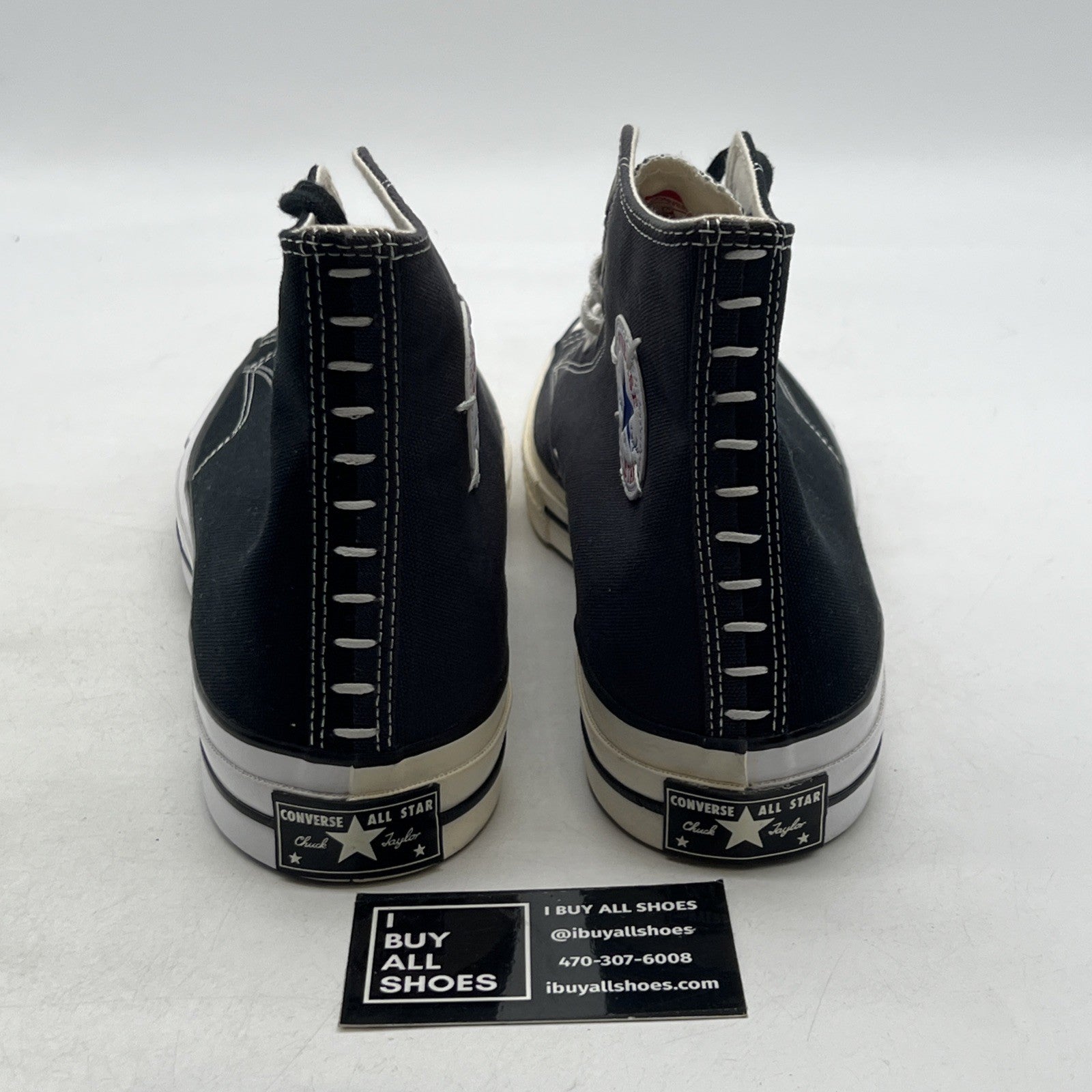 Size 12 - Converse × Slam Jam Chuck 70 Reconstructed Black Hi Top (164555C)