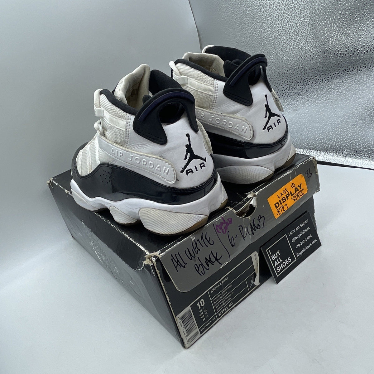 Size 10 - Air Jordan 6 Rings Concord (322992-151)