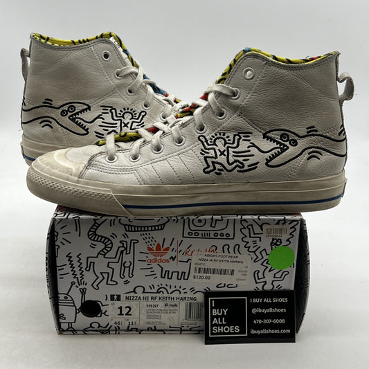 Size 12 - adidas Keith Haring x Nizza RF High Pop Art (EE9297)
