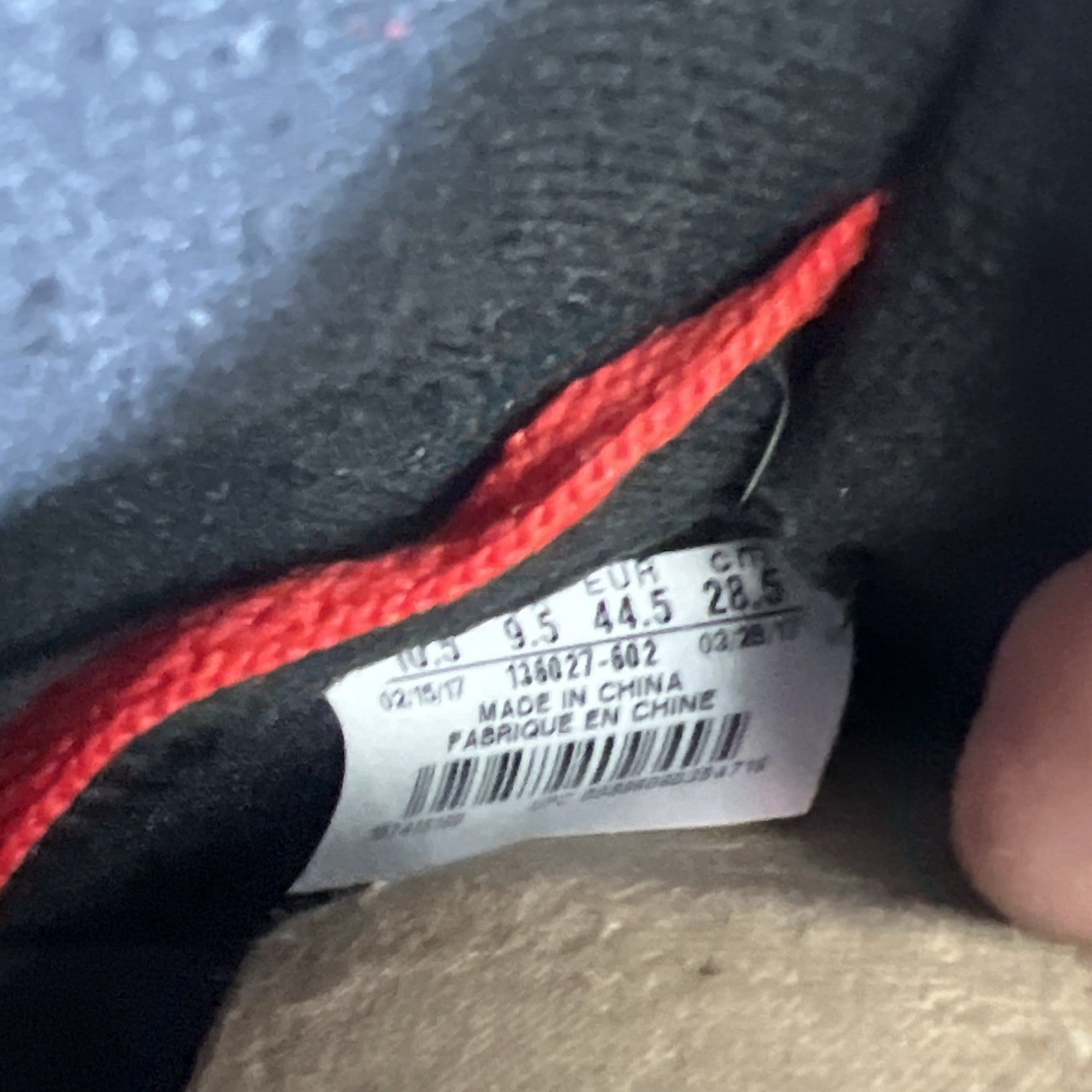 Size 10.5 - Air Jordan 5 Retro Red Suede (136027-602)