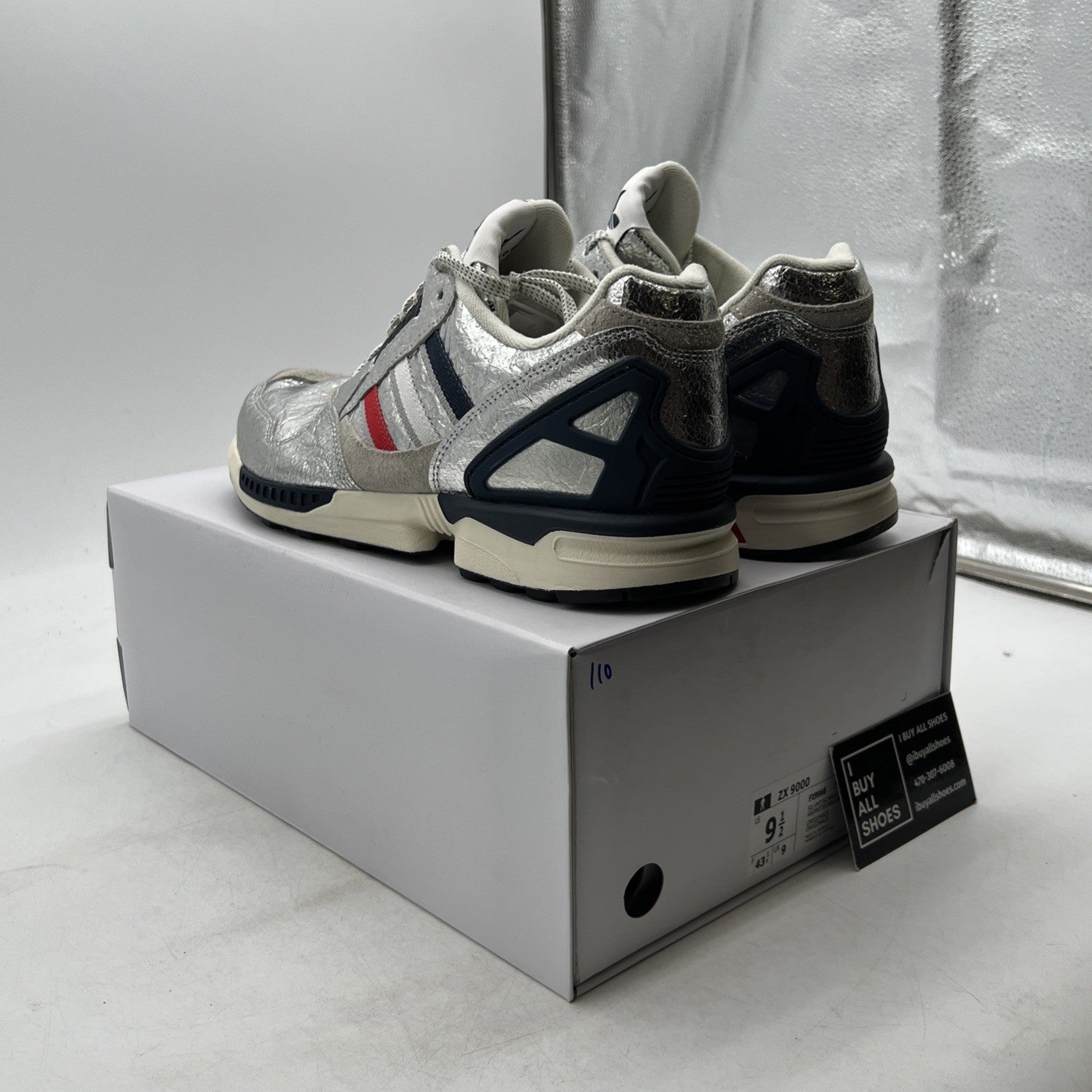 Size 9.5 -  Adidas ZX 9000, (FX9966)
