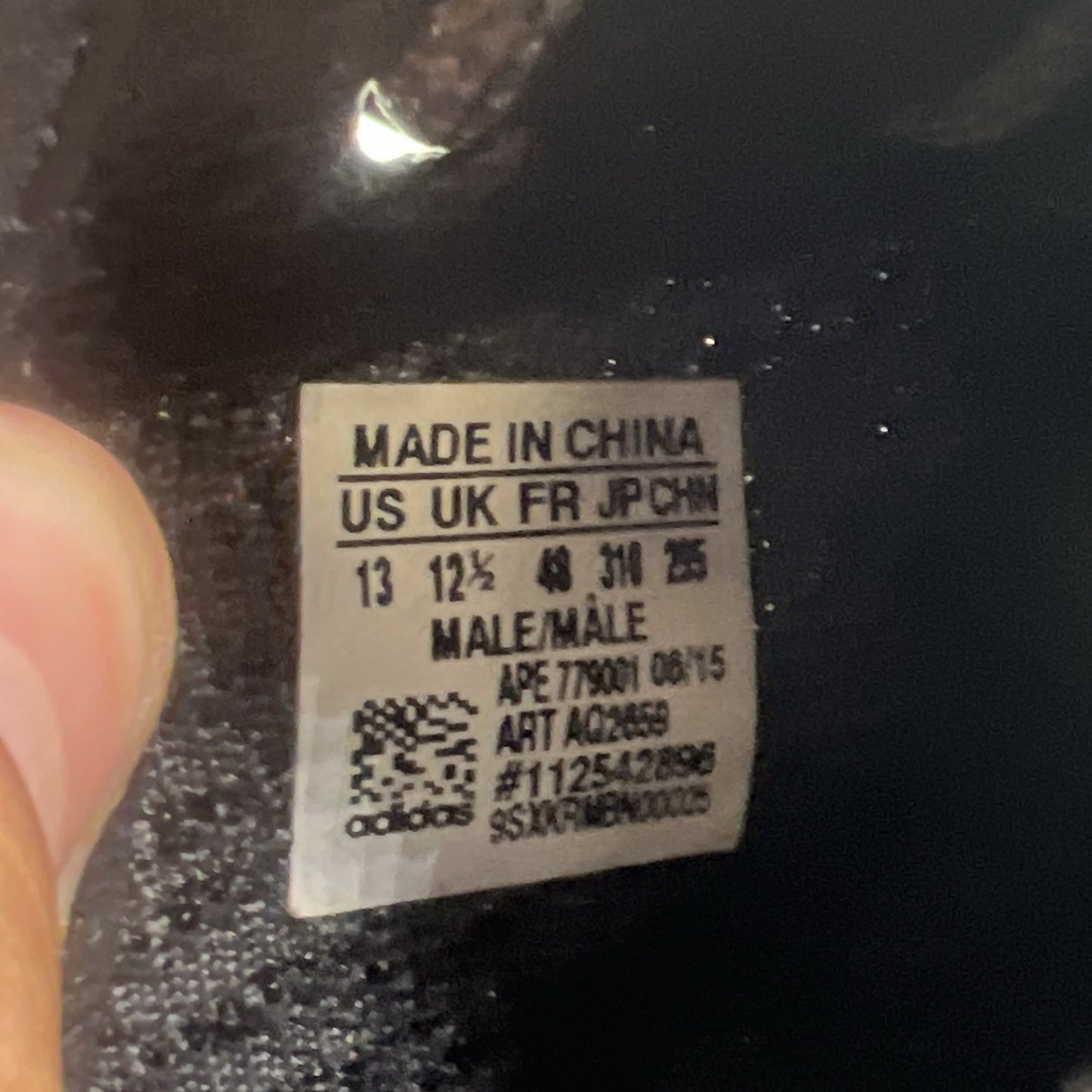 Size 13 - Adidas Yeezy Boost 350 2015 Pirate Black (AQ2659)