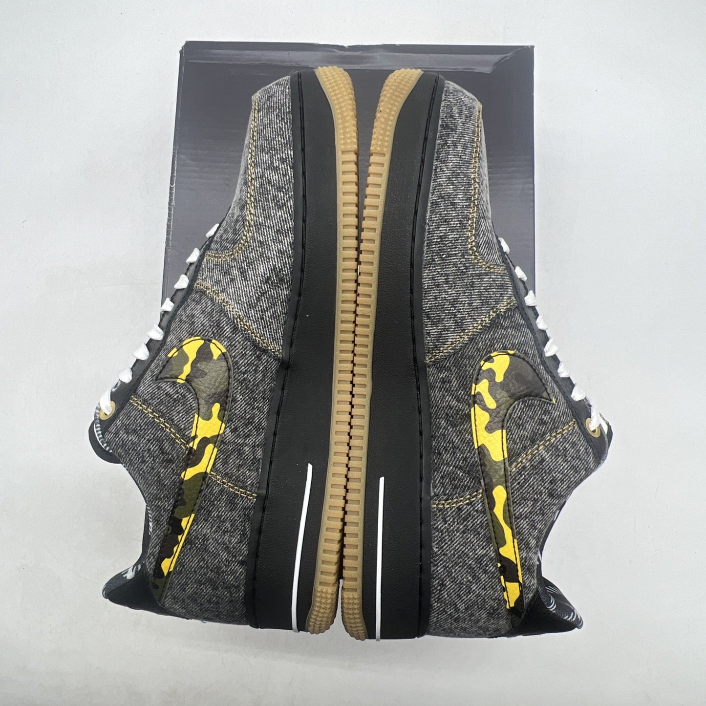 Size 9 - Nike Air Force 1 Low Camo Denim Remix (DB1964-001)