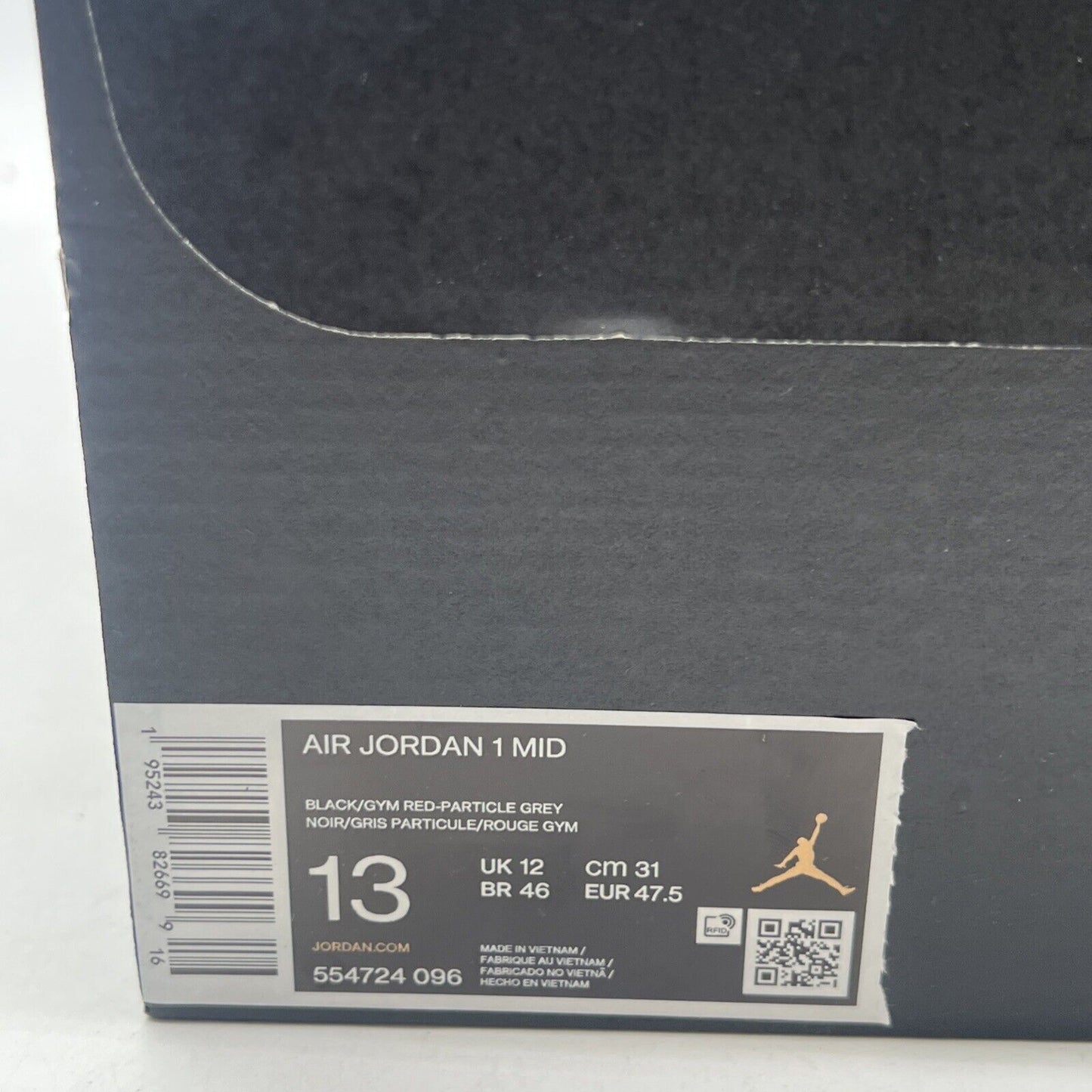 Size 13 - Air Jordan 1 Mid Shadow (554724-096)