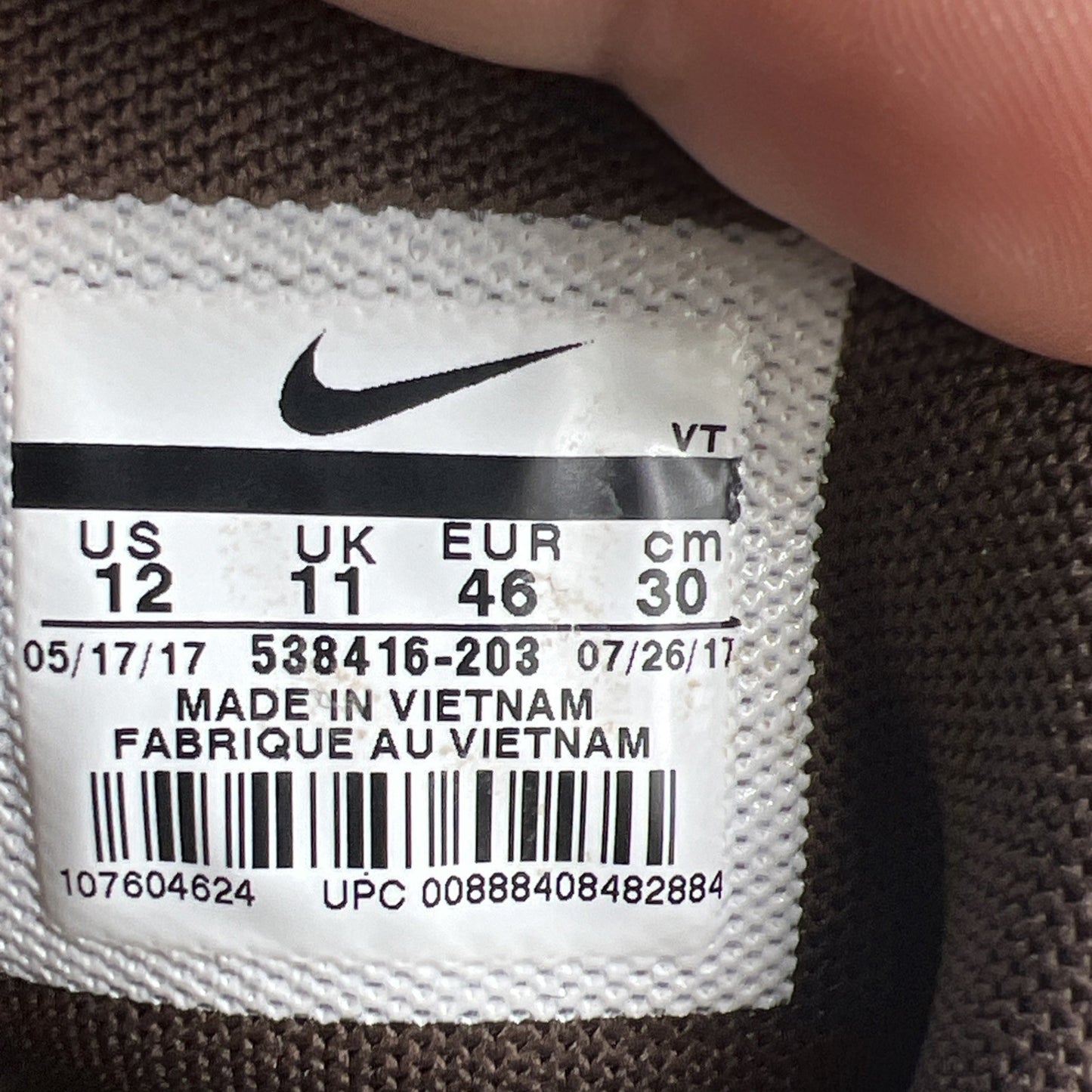 Size 12 - Nike Air Max 95 Premium Baroque Brown (539416-203)