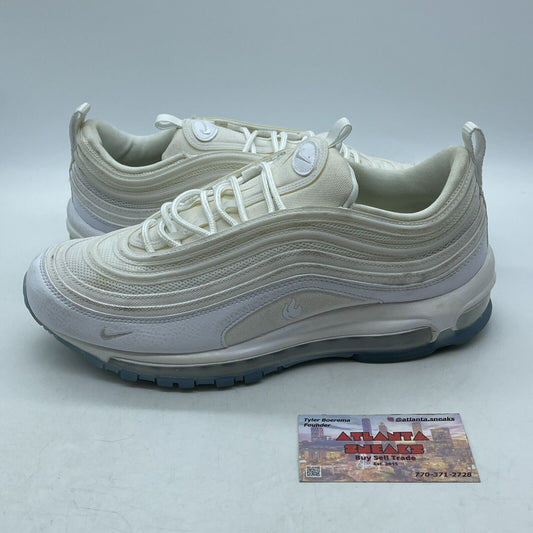 Size 9.5 - Nike Air Max 97 White Ice Leather (CT4526-100)