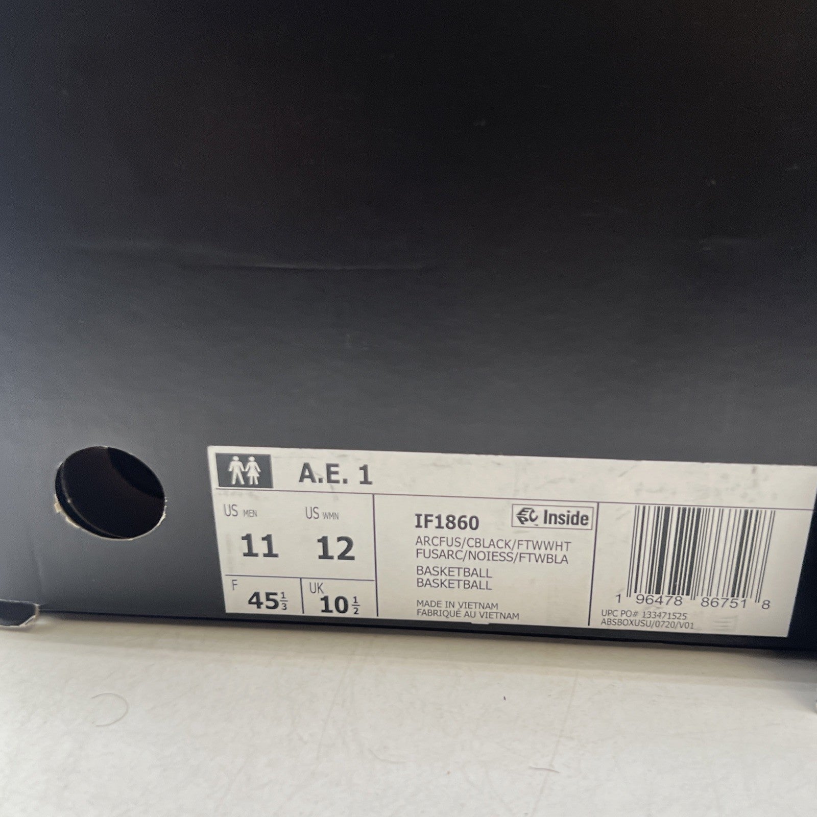 Size 11 - adidas AE 1 New Wave - (IF1860)