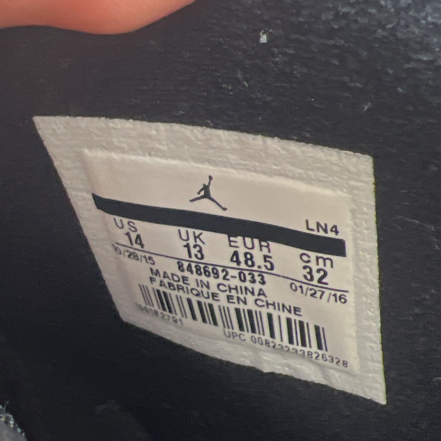Size 14 - Air Jordan 12 Retro Wings (848692-033)