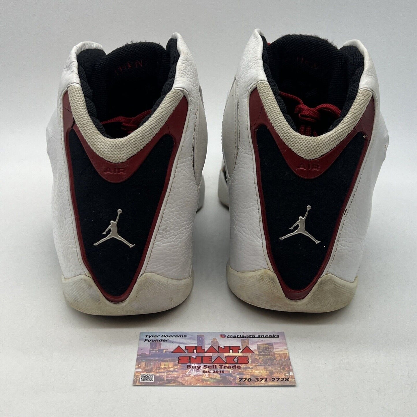 Size 12 - Air Jordan 21 OG White Varsity Red Leather Suede (313038-161)