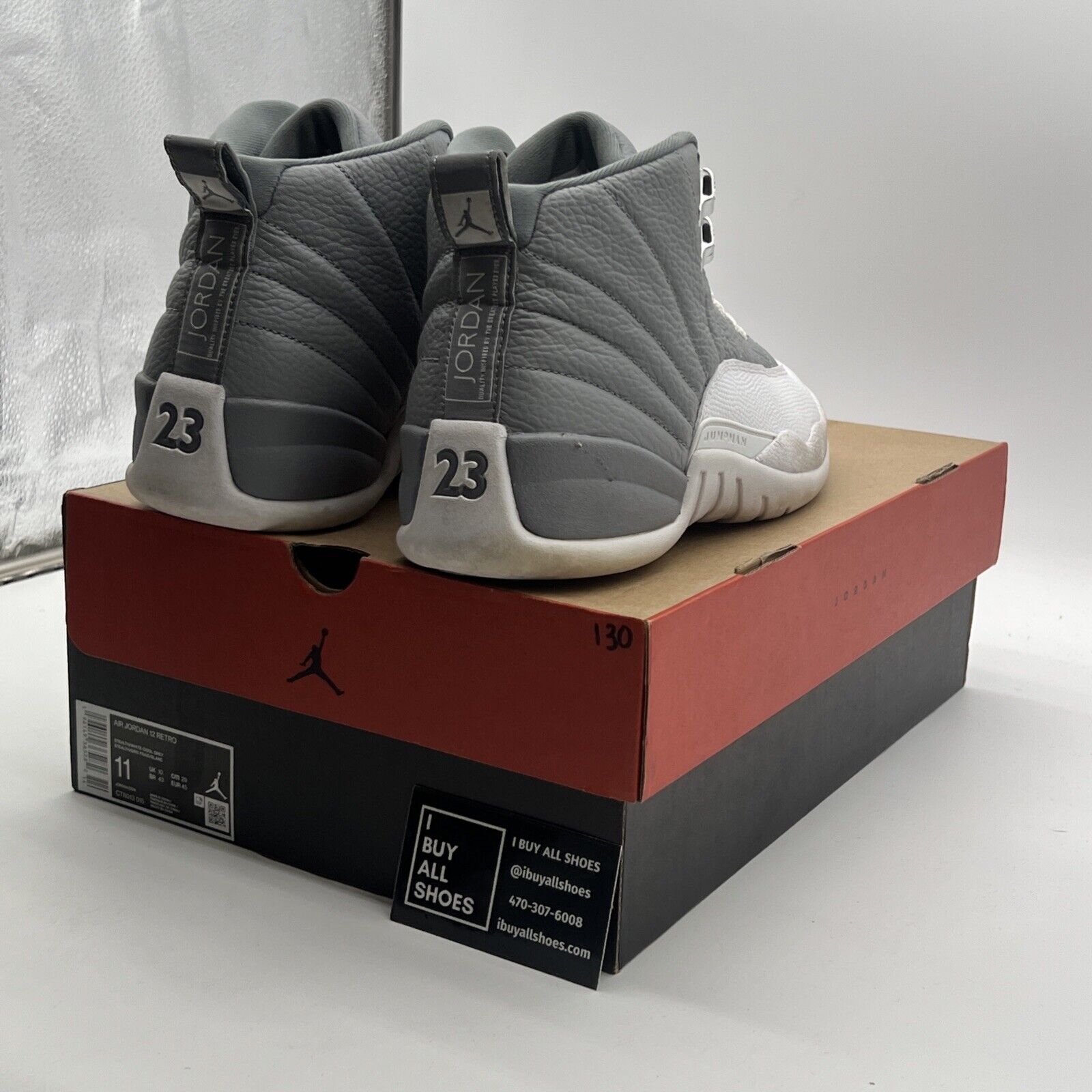 Size 11 - Air Jordan 12 Stealth 2022 (CT8013-015)