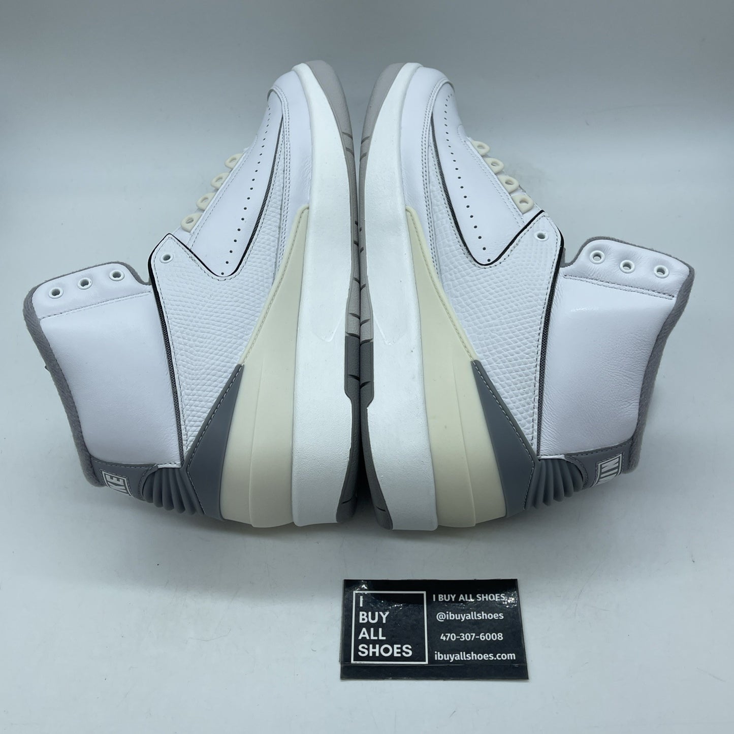 Size 11 - Air Jordan 2 Retro White Cement Grey Leather (DR8884-100)