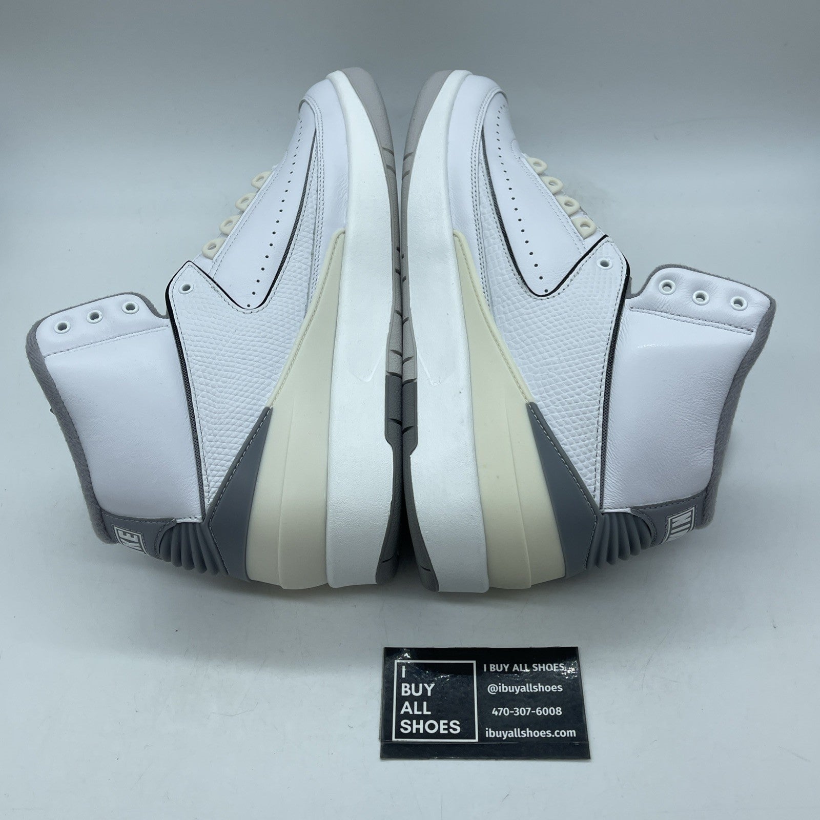 Size 11 - Air Jordan 2 Retro White Cement Grey Leather (DR8884-100)