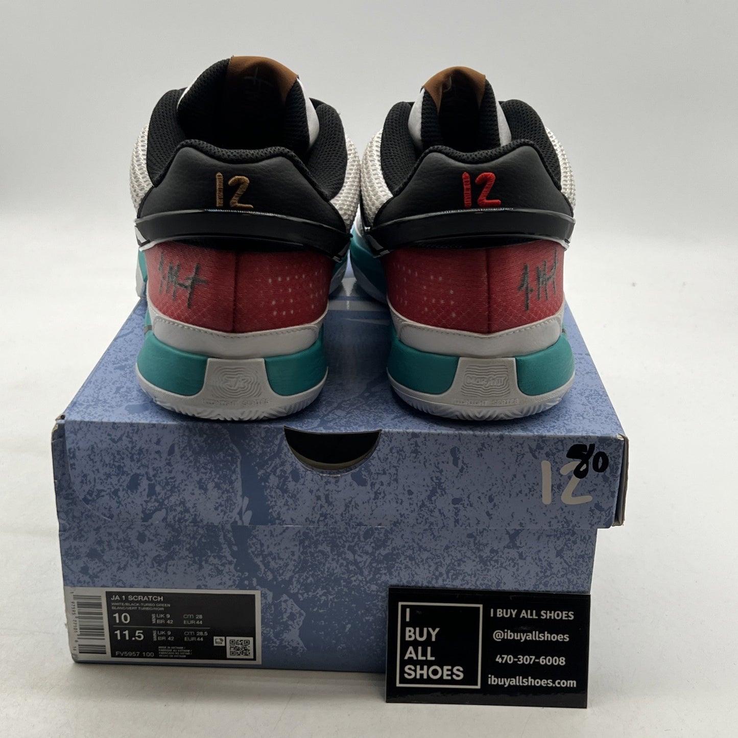 Size 10 - Nike Ja 1 Reverse Scratch (FV5957-100)