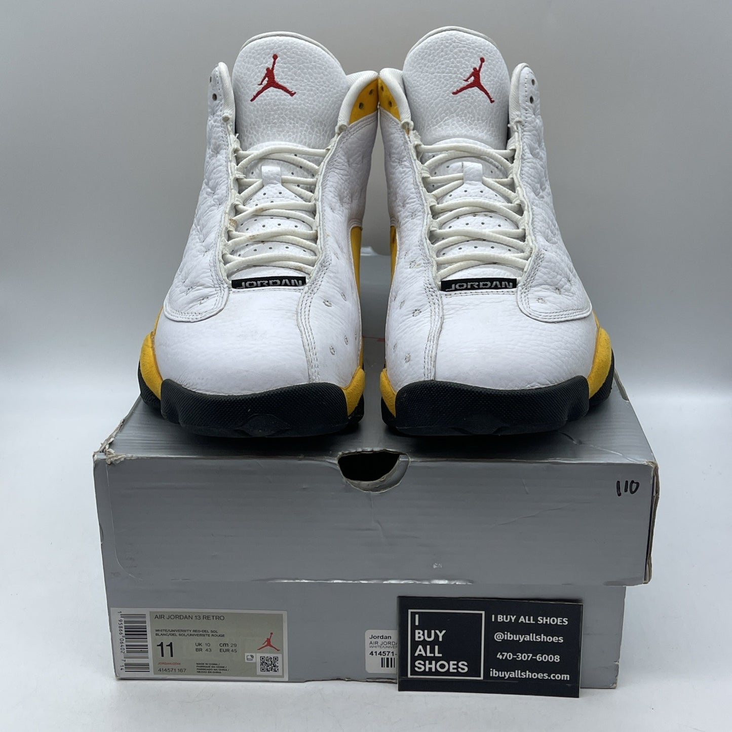 Size 11 - Air Jordan 13 Del Sol 2022 (414571-167)