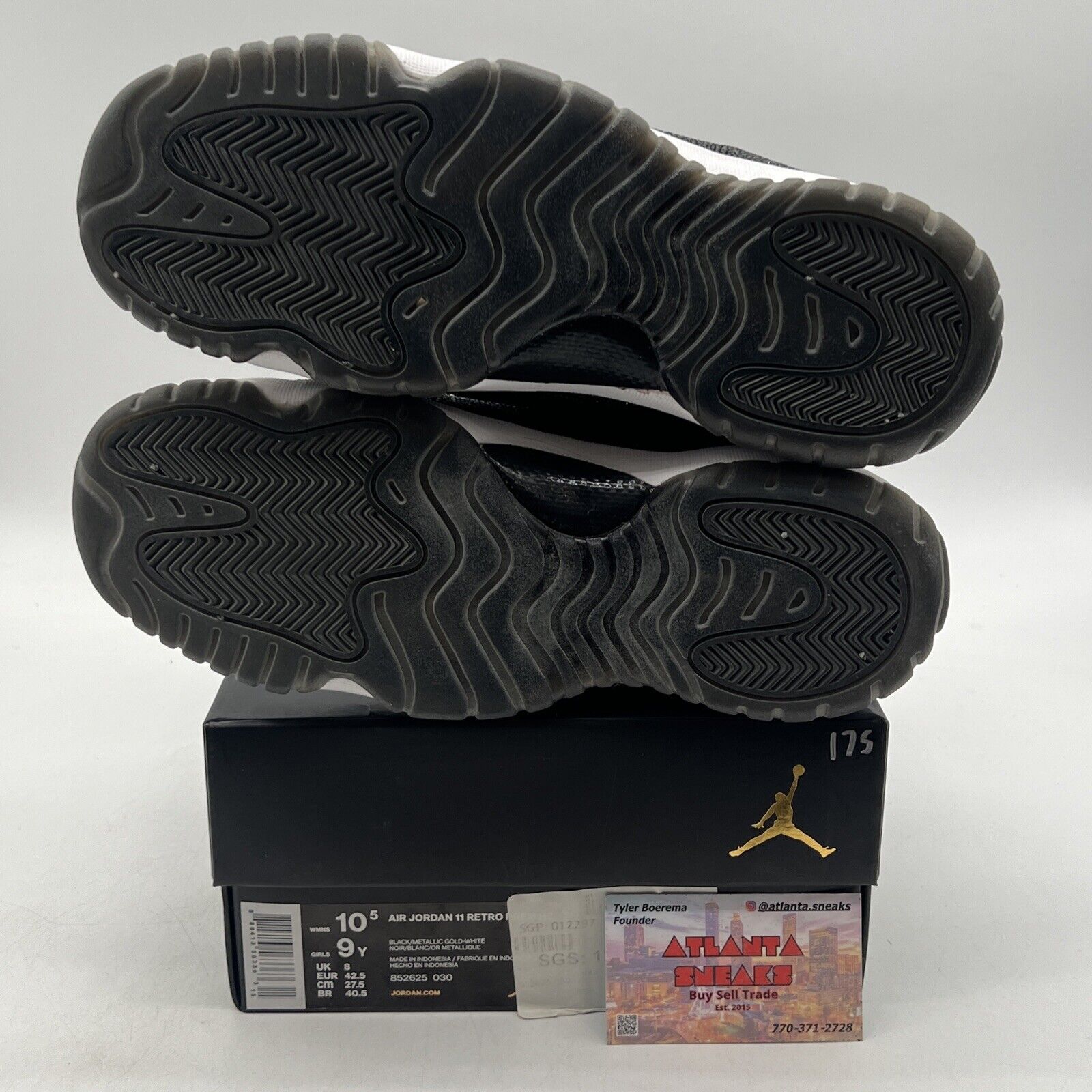 Size 10.5W - Air Jordan 11 Retro Premium GS heiress Suede White (852625-030)