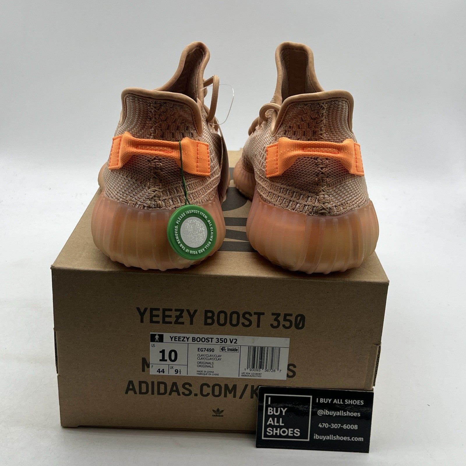 Size 10 - adidas Yeezy Boost 350 V2 Clay (EG7490)