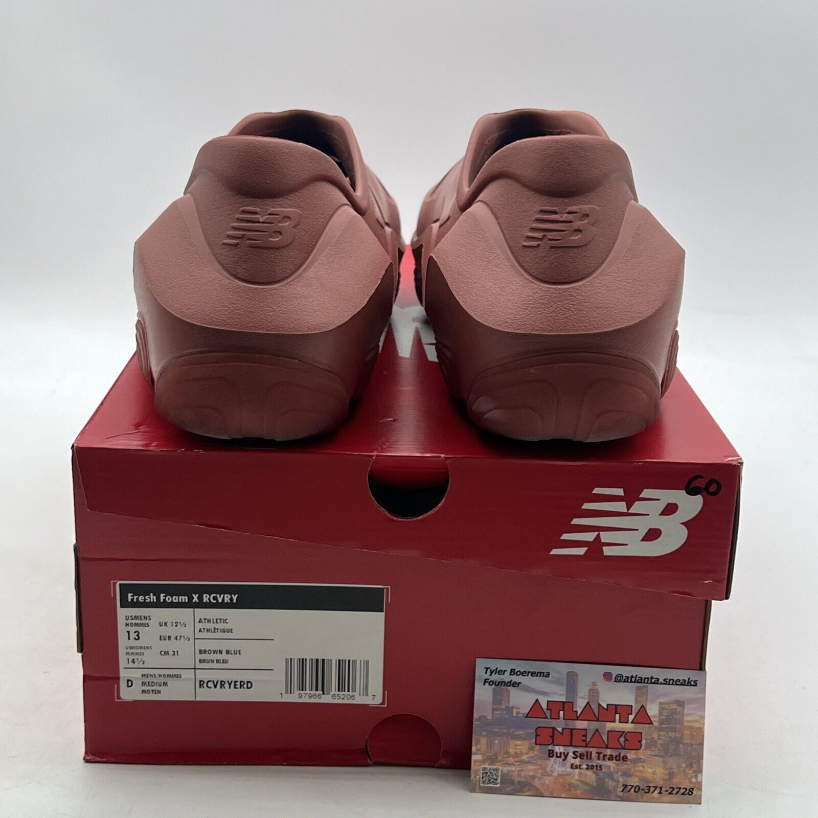 Size 13 - New Balance Fresh Foam X RCVRY Tamarind with Spice Blue Yeezy Comfort
