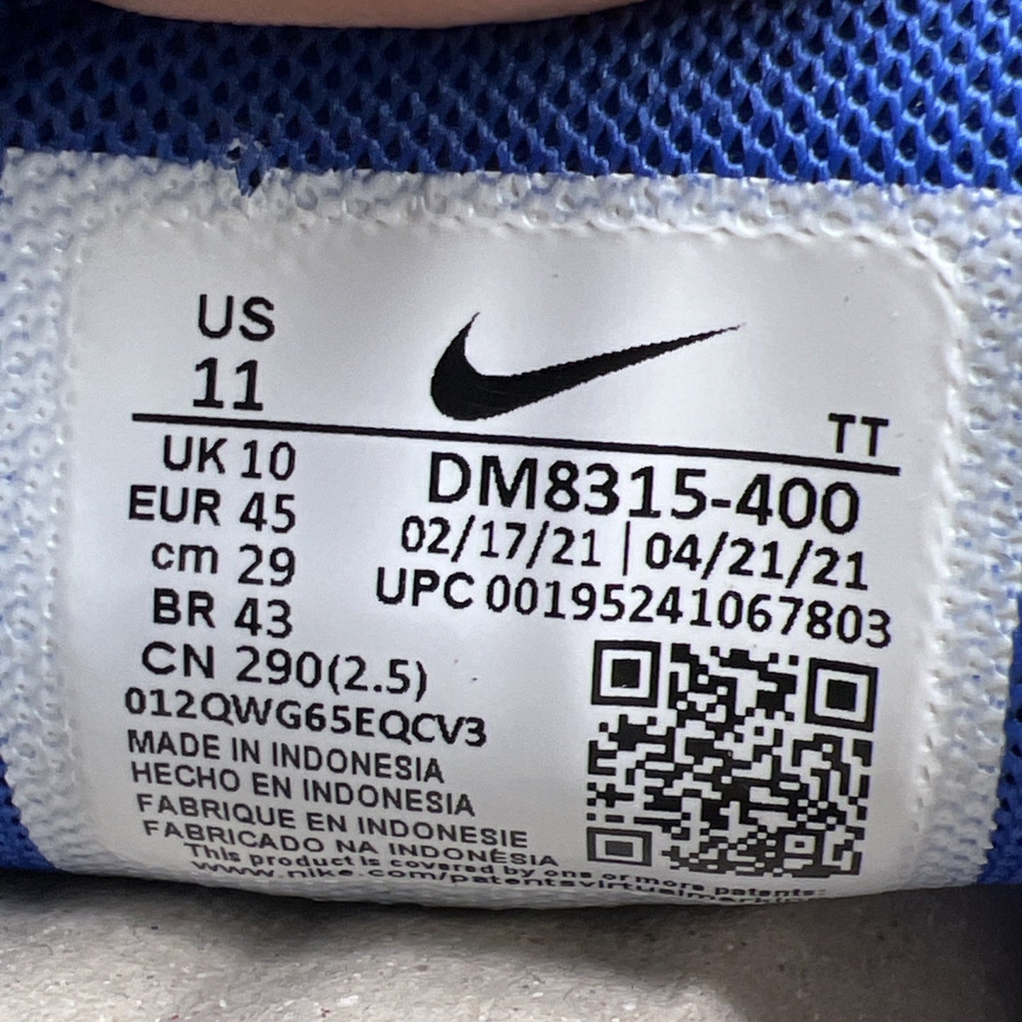 Size 11 - Nike Air Max 270 Hyper Royal Bright Crimson (DM8315-400)