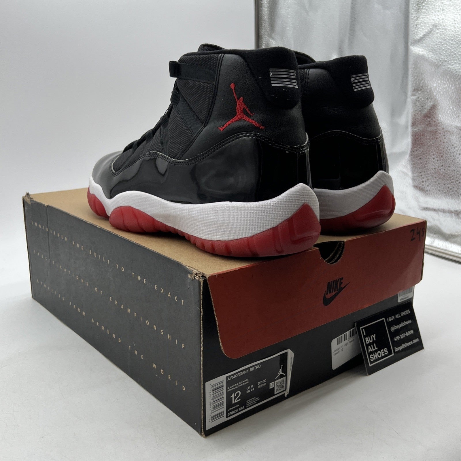Size 12 - Air Jordan 11 Retro High Bred (378037-061)