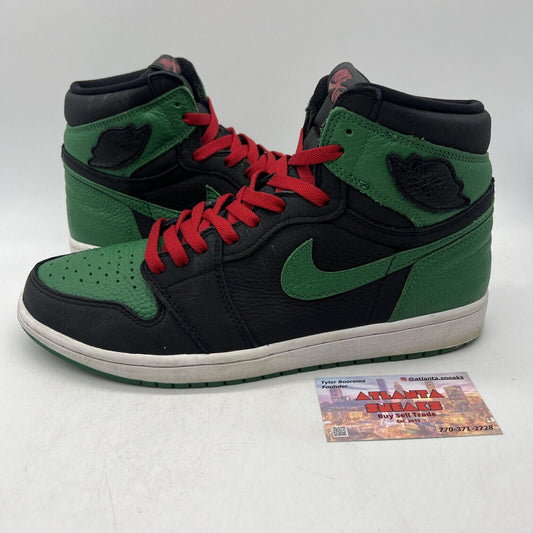 Size 11 - Jordan 1 Retro OG High Pine Green 2.0 Black Green Leather (555088-030)