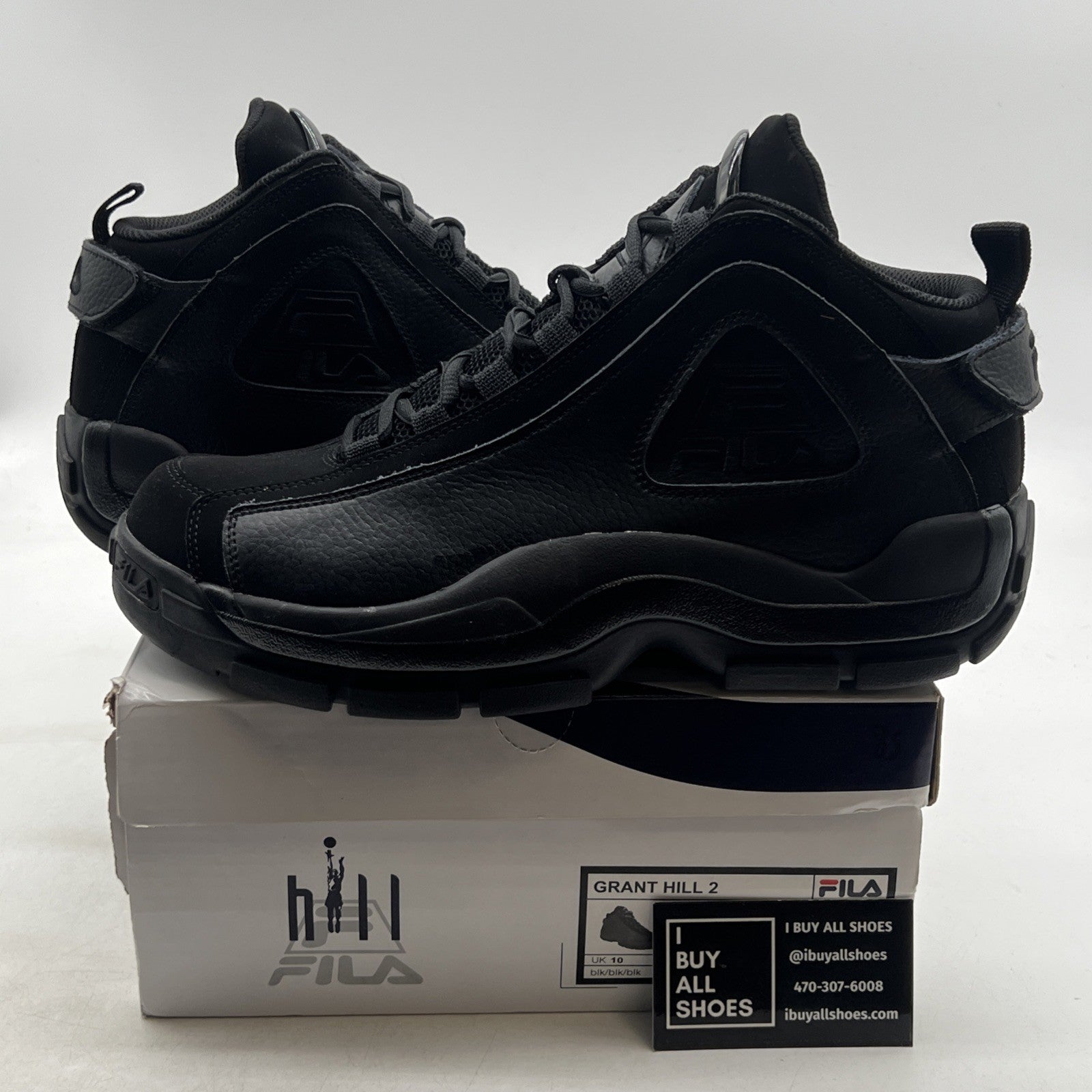 Size 11 - FILA 96 TRIPLE BLACK (1BM01357-001)