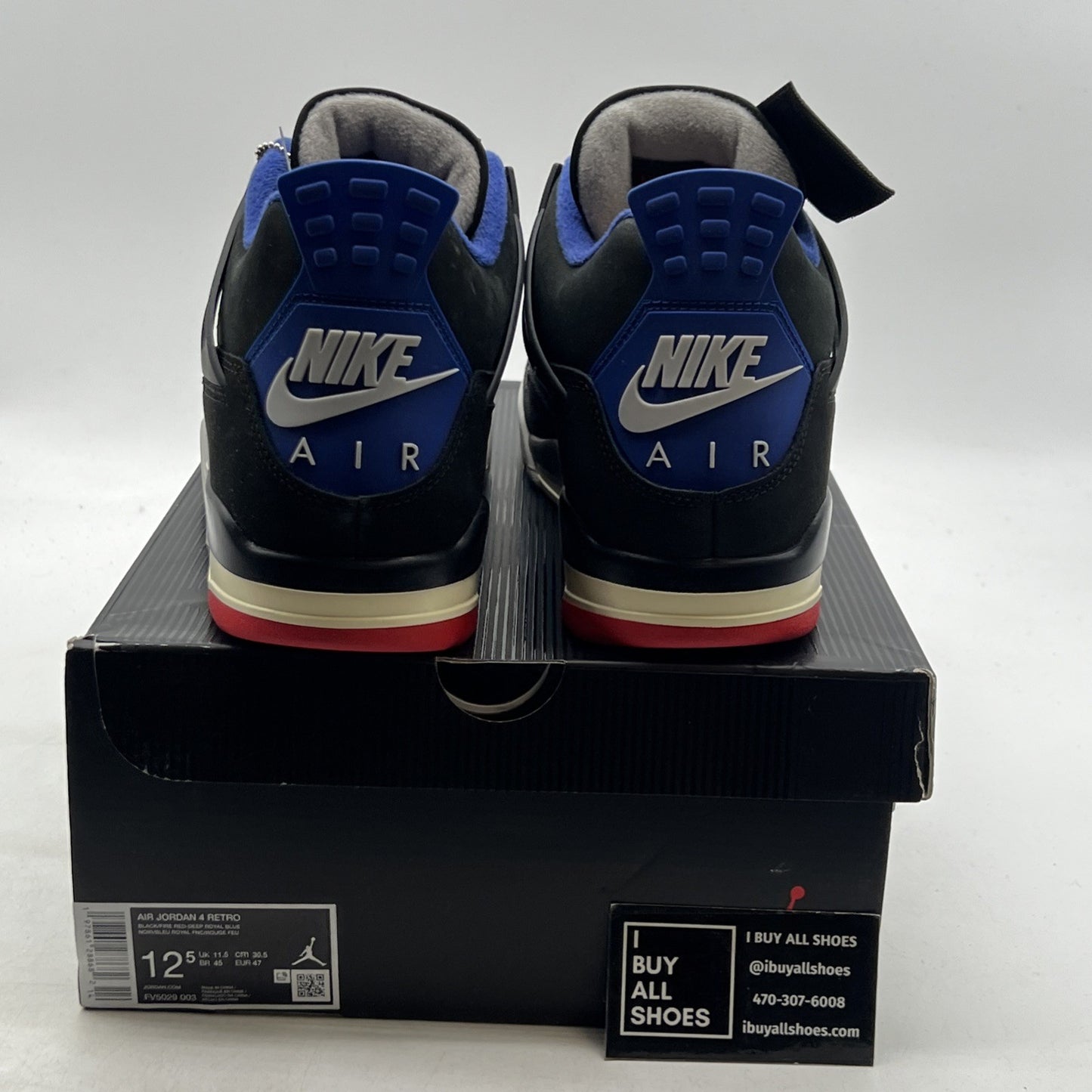 Size 12.5 - Air Jordan 4 Retro Rare Air - Gold Lettering (FV5029-003)
