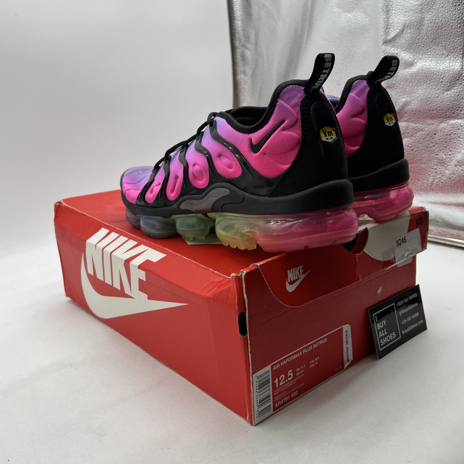 Size 12.5 - Nike Air VaporMax Plus Be True (AR4791-500)