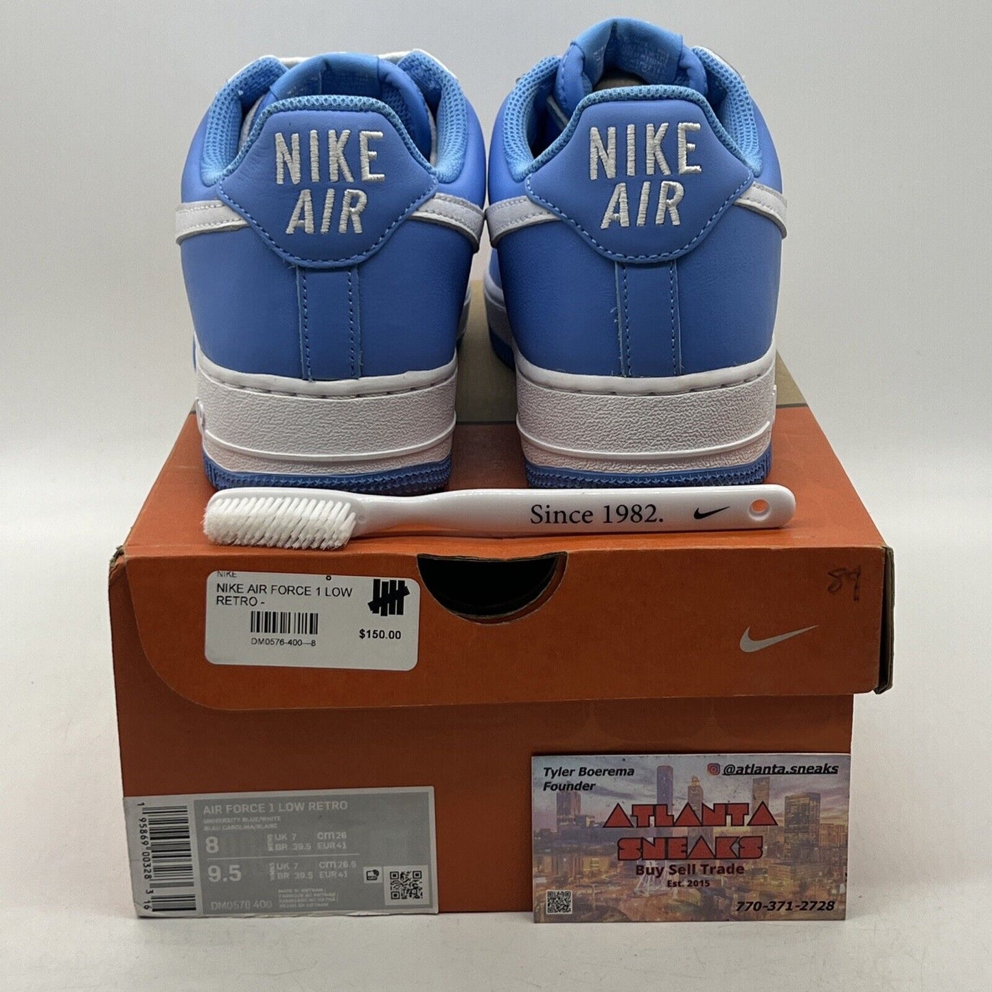 Size 8 - Nike Air Force 1 Low Color of the Month - University Blue (DM0576-400)