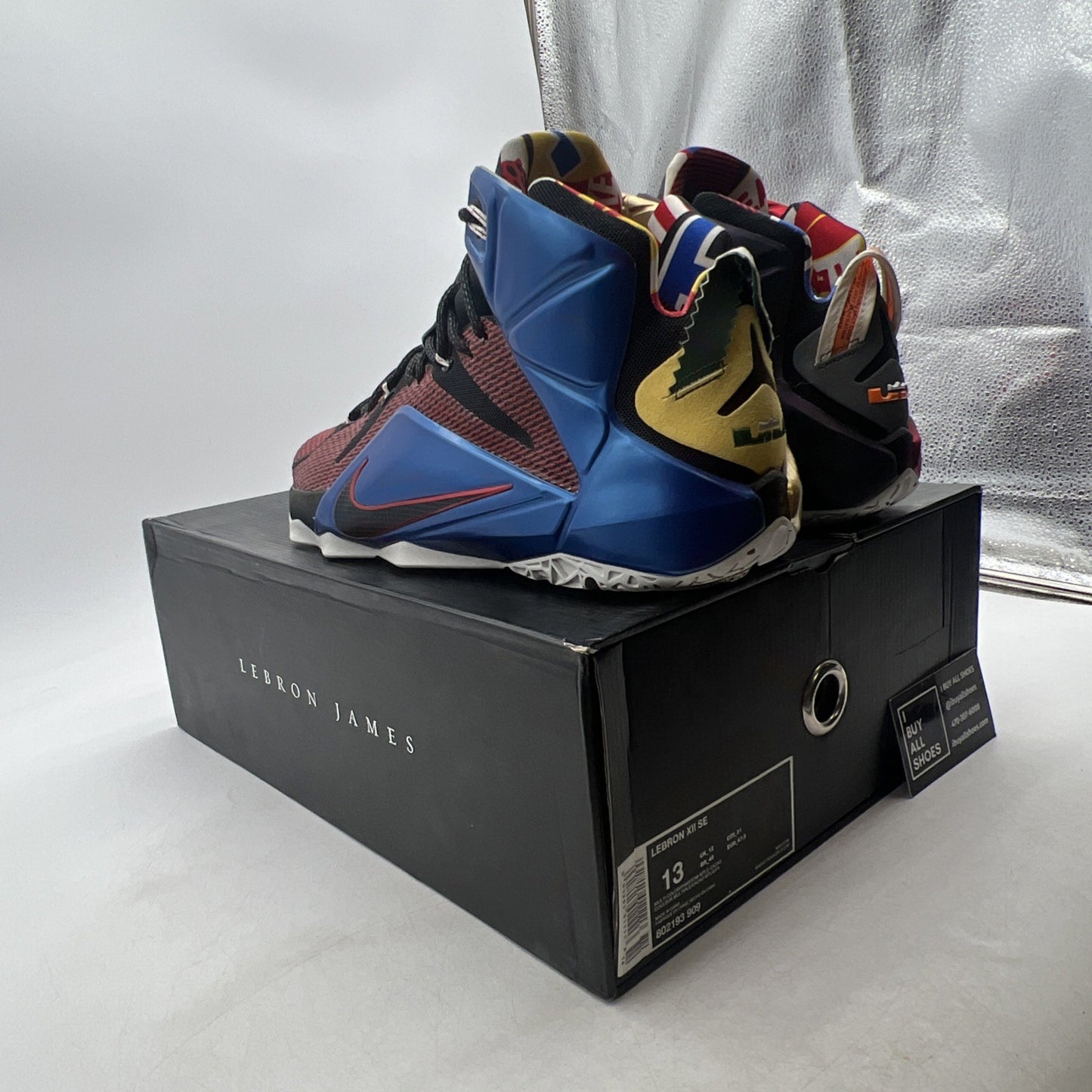 Size 13 - Nike LeBron 12 SE What The (802193-909)