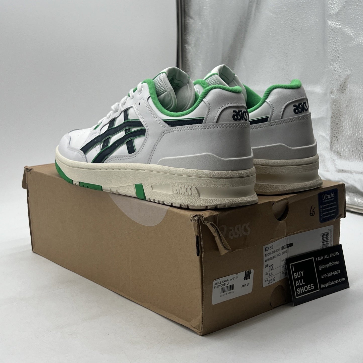 Size 12 - Asics EX89 'Celtics' Original Box (1201A476-106)