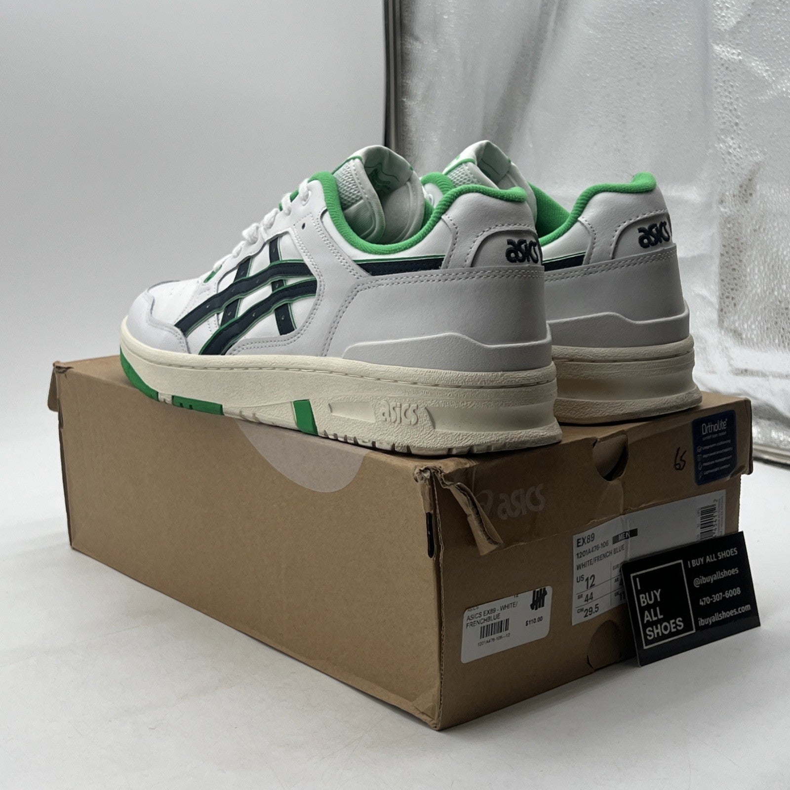 Size 12 - Asics EX89 'Celtics' Original Box (1201A476-106)