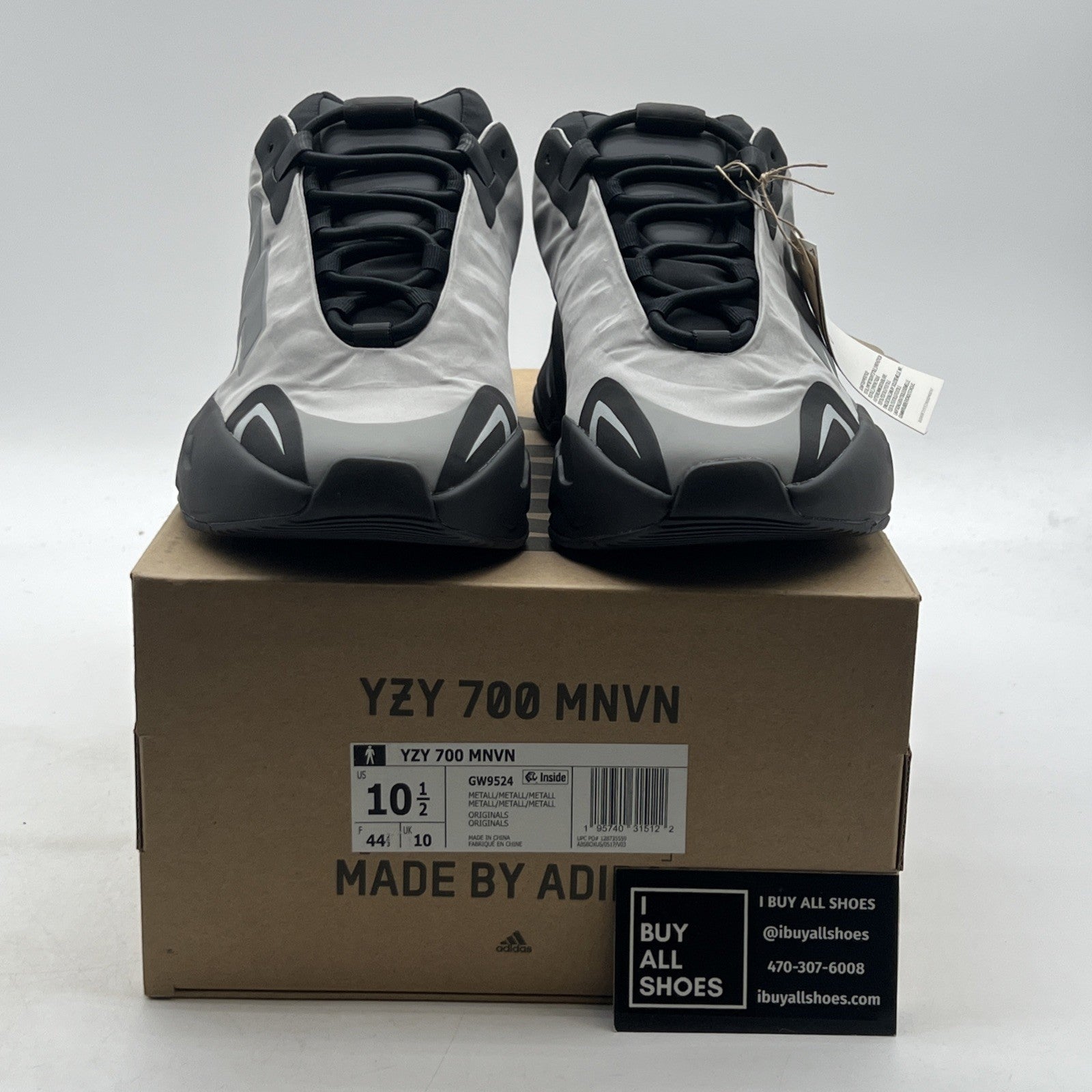 Size 10.5 - adidas Yeezy Boost 700 MNVN Metallic (GE9524)