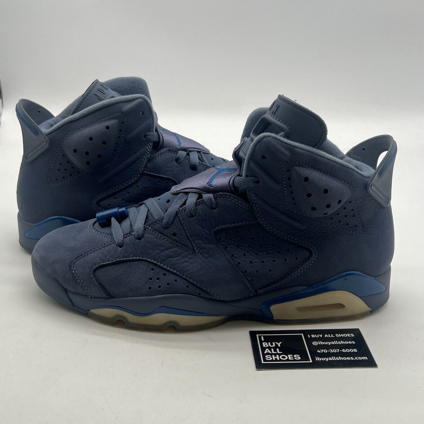 Size 11.5 - Air Jordan 6 Retro Diffused Blue (384664-400)