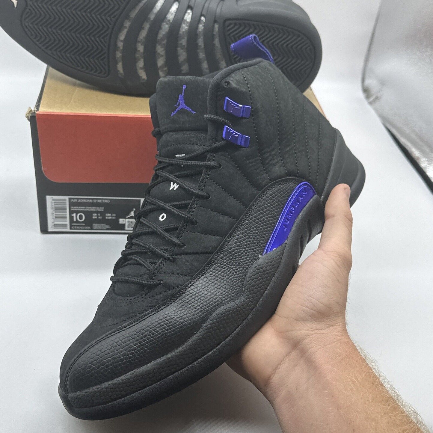 Size 10 - Jordan 12 Retro Dark Concord 2020