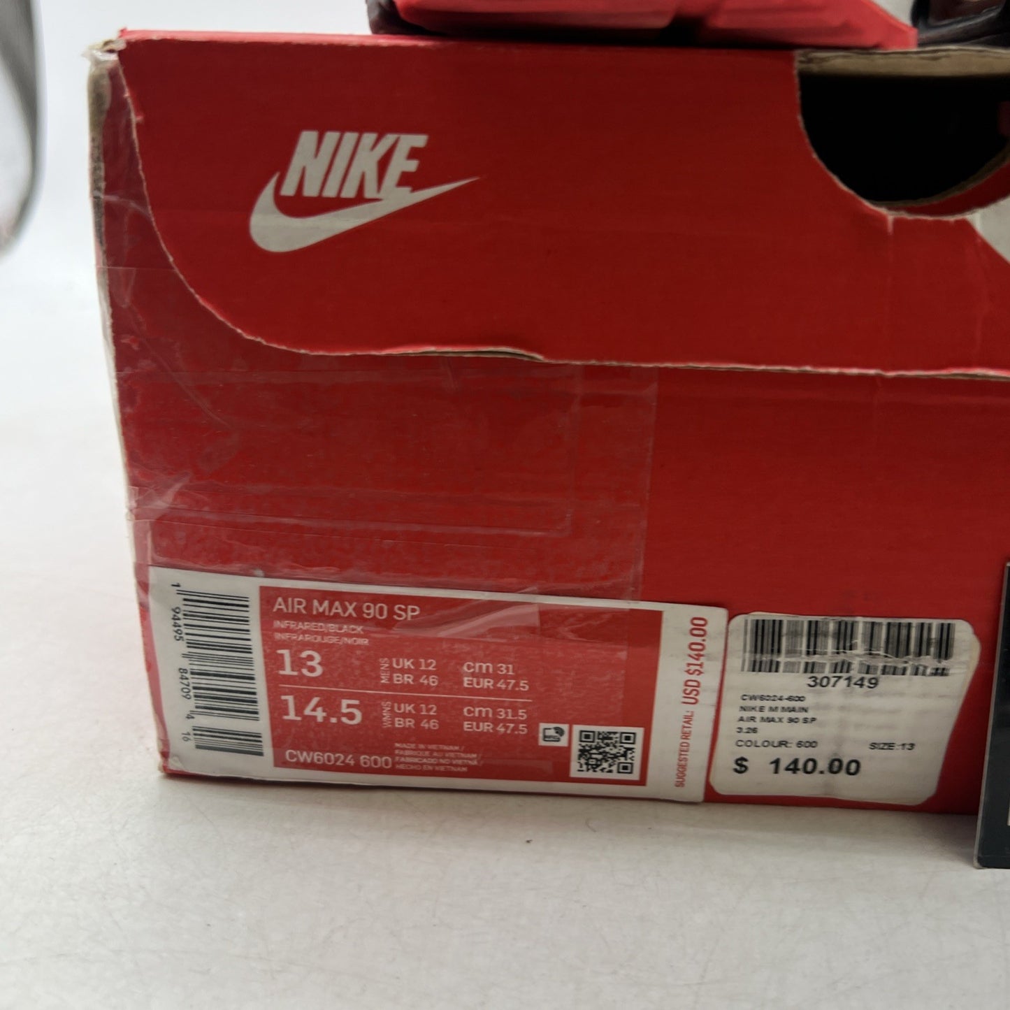 Size 13 - Nike Air Max 90 SP 2020 Reverse Duck Camo (CW6024-600)