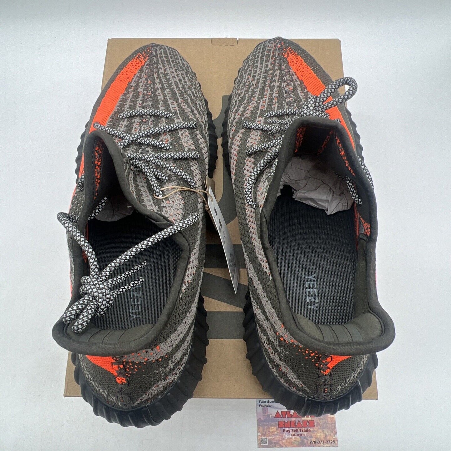 Size 13 - adidas Yeezy Boost 350 V2 Low Carbon Beluga (HQ7045)