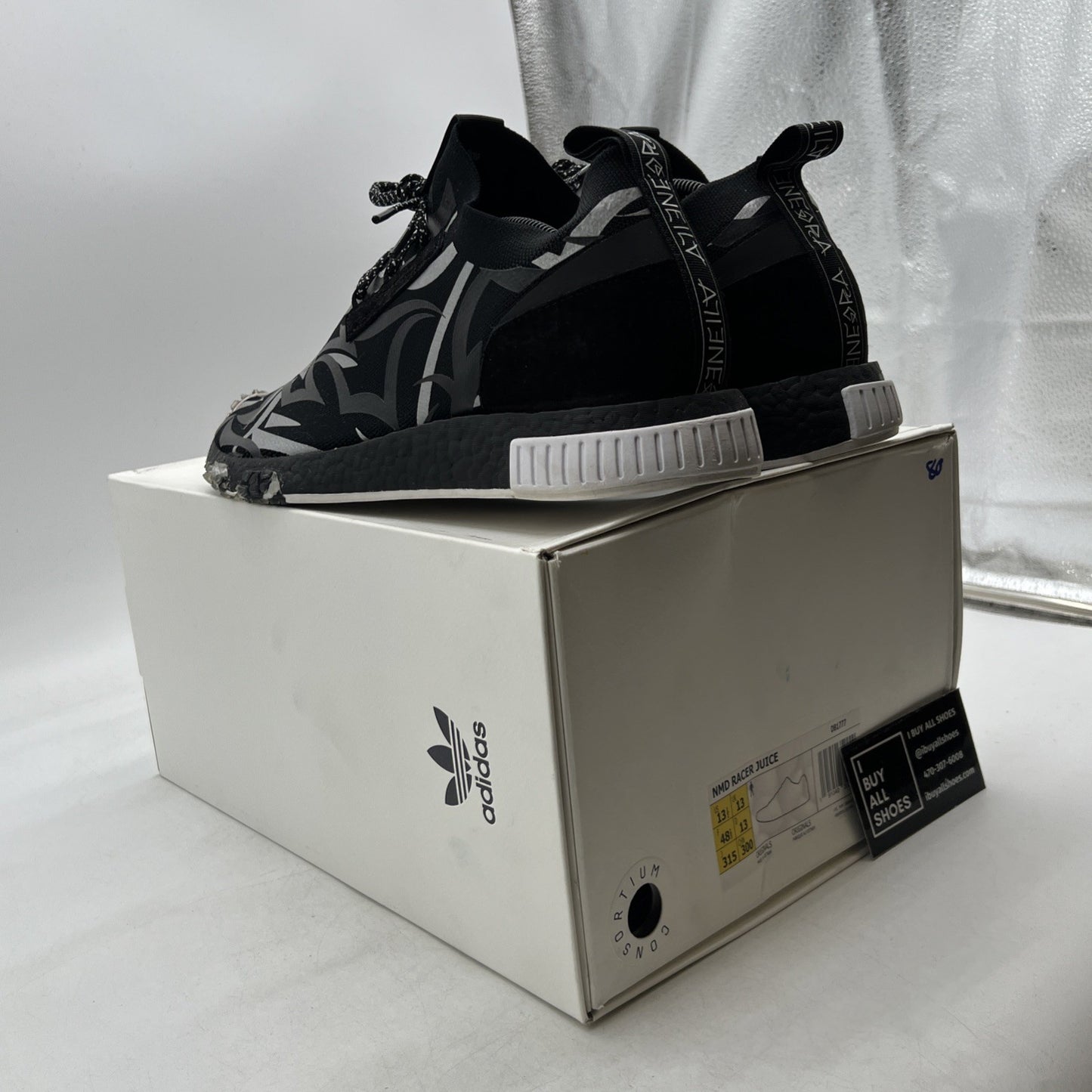 Size 13.5 - Adidas JUICE x NMD_Racer Primeknit Juice (DB1777)