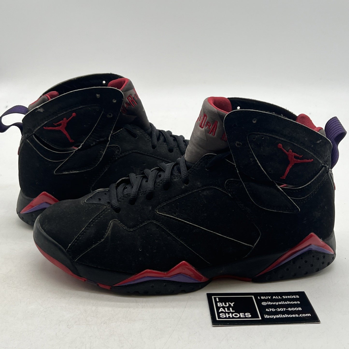 Size 9.5 - Air Jordan 7 Retro 2012 Raptor (304775-018)