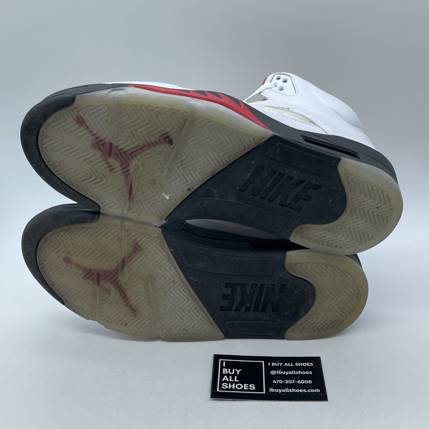 Size 10 - Jordan 5 Retro Mid Fire Red White Black Leather (DA1911-102)