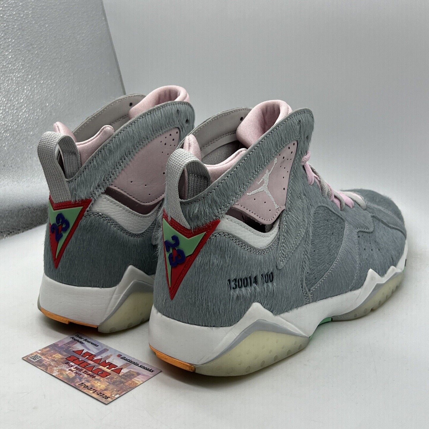 Size 12.5 - Air Jordan 7 Retro SE Hare 2.0 Grey Pink White (CT8527-002)