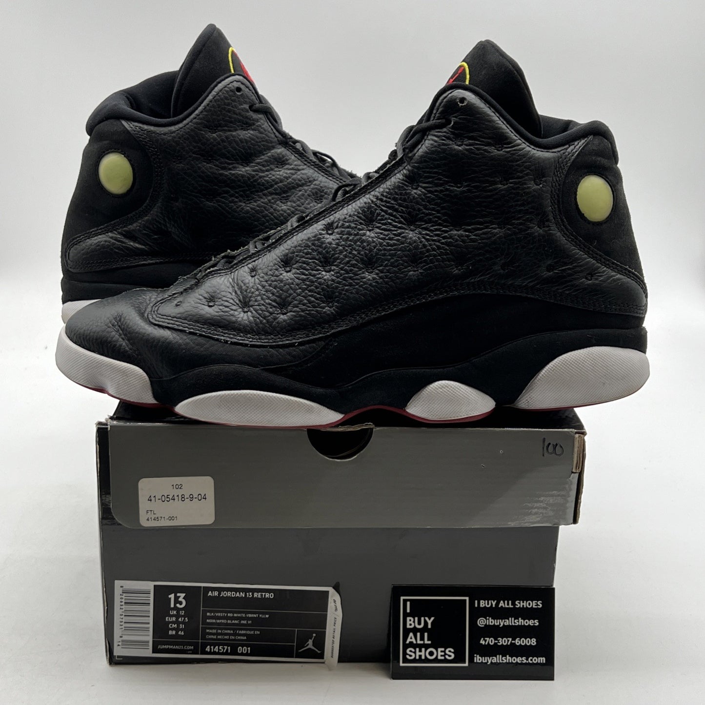 Size 13 - Air Jordan 13 Retro 2011 Playoff (414571-001)