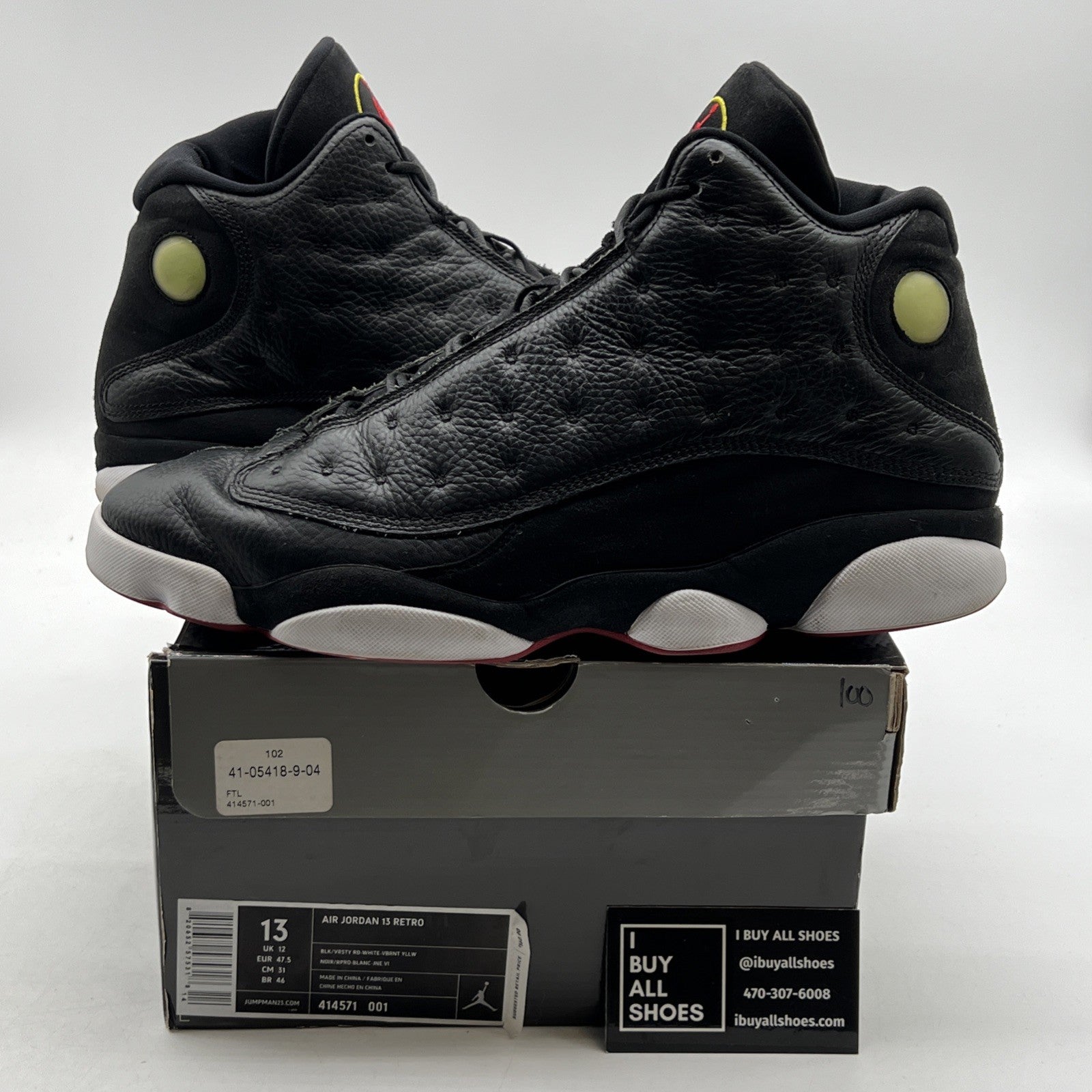 Size 13 - Air Jordan 13 Retro 2011 Playoff (414571-001)