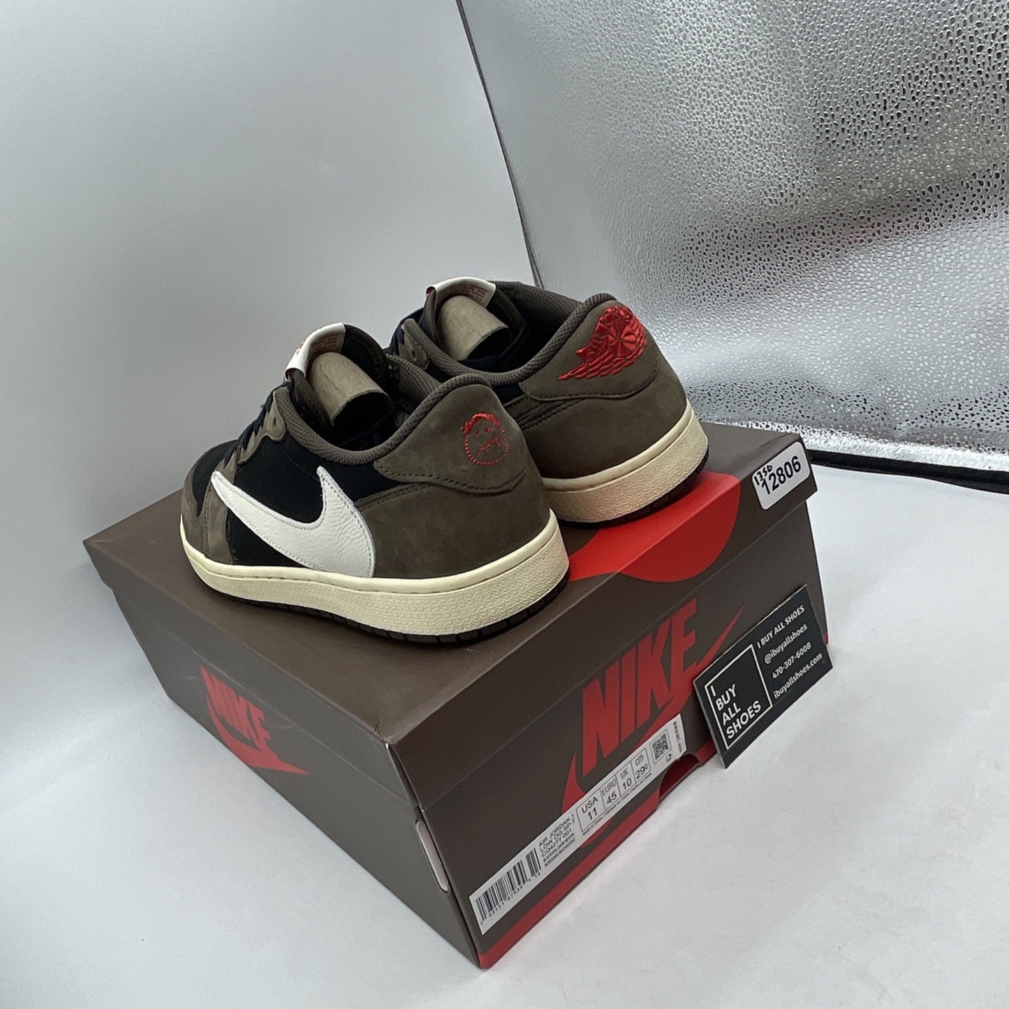 Size 11 - Air Jordan 1 x Travis Scott Low Mocha (CQ4277-001)